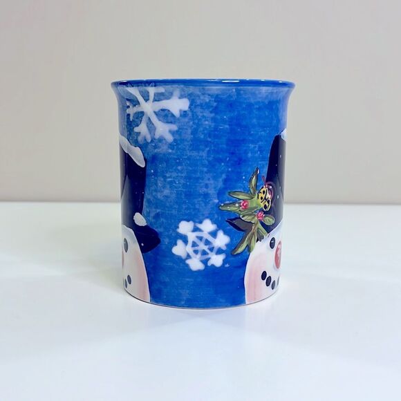 Certified International Snowman Mug Coffee Cup Hot Tea, Art by Barb Tourtillotte - Picture 2 of 9